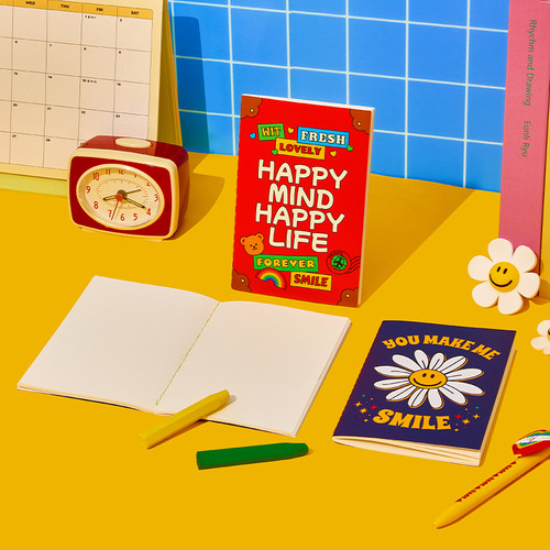 wiggle手帐本线圈记事方方本