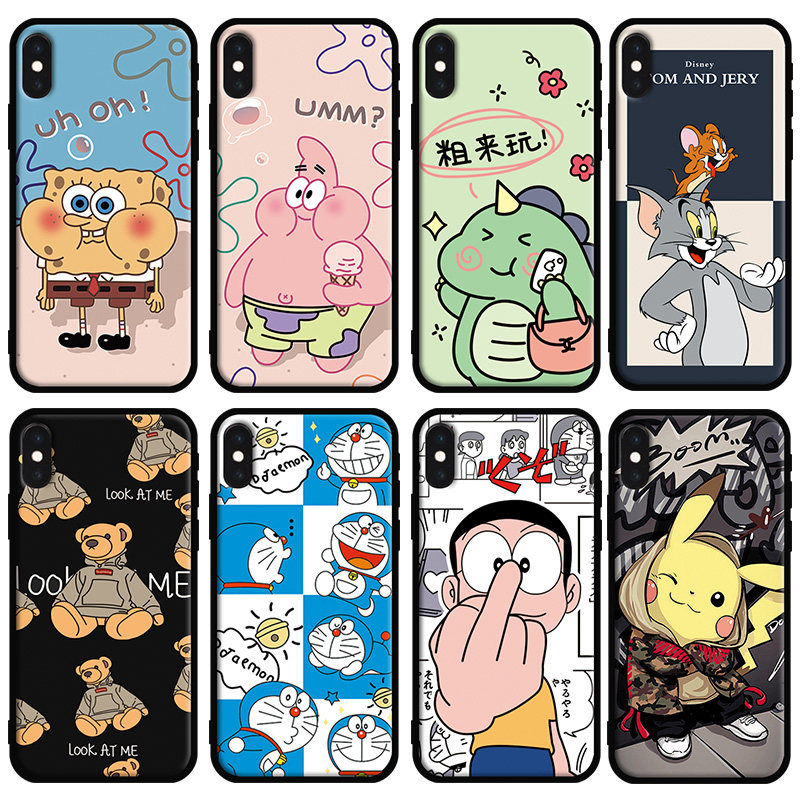 适用于苹果x手机壳iphonex软胶iphinex卡通iphone8x全包边ipx超薄a