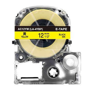 适用锦宫标签机色带12mm9 18贴普乐SR230CH打印纸爱普生LW-K400/600P/LW700/PT-1000P SR550C/530C贴纸标签带