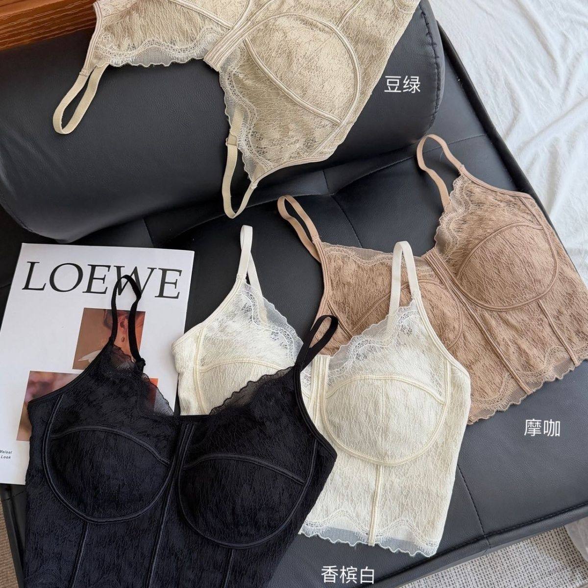 蕾丝吊带背心法式美背别致小众带胸垫修身复古短款欧美外搭镂空,女士内衣/男士内衣/家居服,吊带/背心/T恤/打底/肌底衣,淘宝优惠券,粉丝福利购,淘宝优惠卷