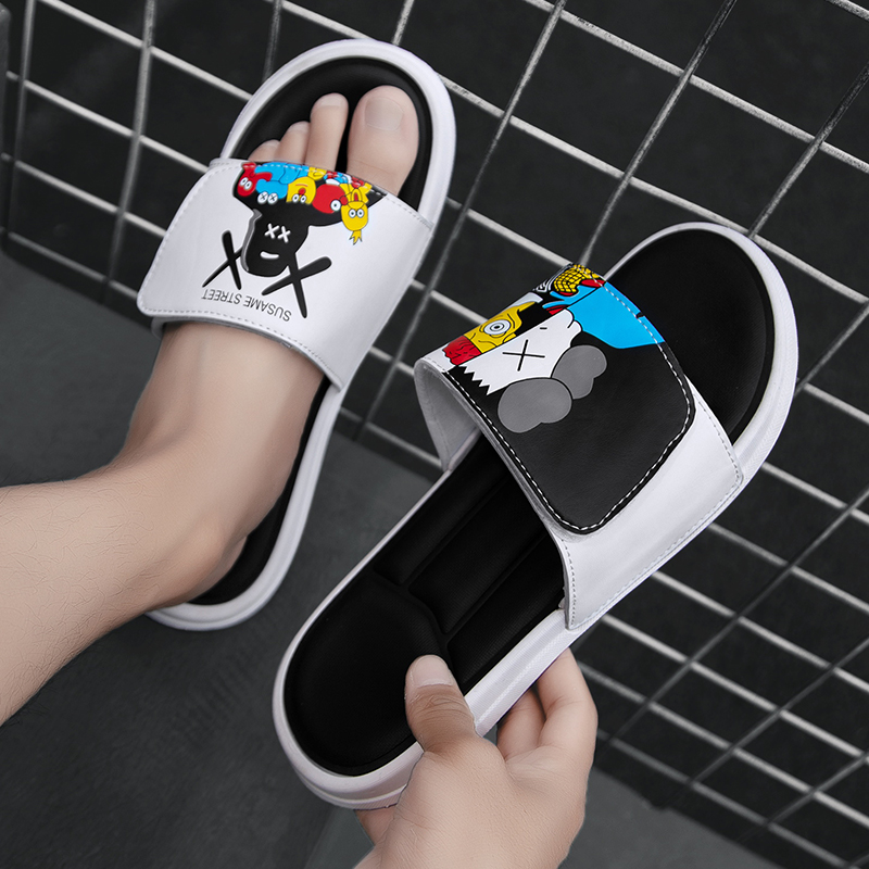 slipper Exorcism outdoors personality Trend ins light motion wear-resisting leisure time indoor non-slip take a shower Sandalsin the Men's Shoes, Slippers  category - from Buy2taobao.com to provide professional Taobao agent buy service