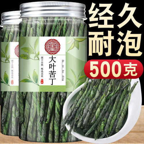 小叶大叶苦丁茶搭蒲公英降血糖降压三高血压血脂降糖血糖高喝的茶官方2024新茶