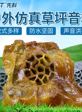 先科ST-101室外草坪音响户外景观花园林仿真喇叭公园庭院别墅草地防水石头音箱