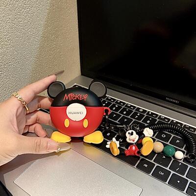 米奇吊坠糖果手链耳机保护套