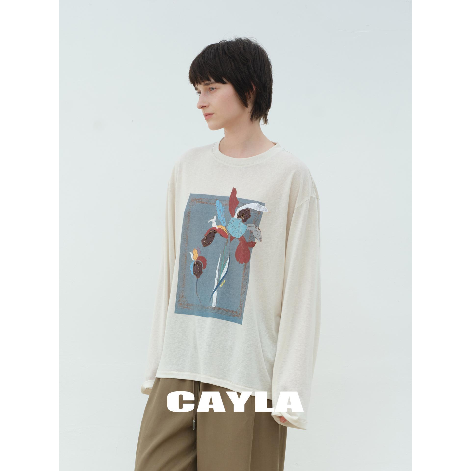CAYL早秋度假花卉刺绣趣味
