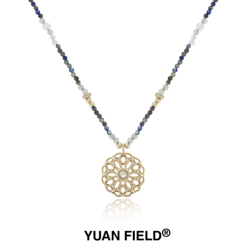 Yuan Field 入境花园系列 花叶·海湾项链