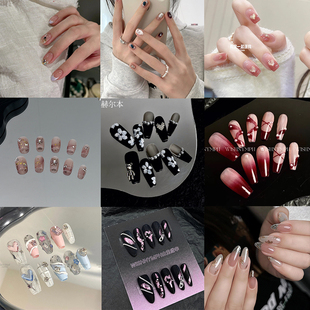 wishnymph山鬼微辛手工穿戴甲美甲孤品限时优惠 穿戴甲福利