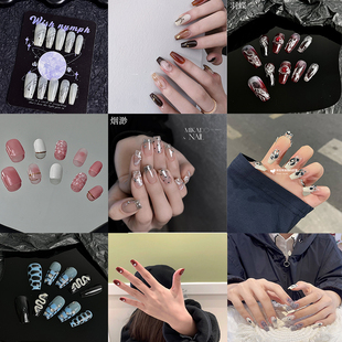 wishnymph山鬼微辛手工穿戴甲美甲孤品美甲限时福利 限时优惠