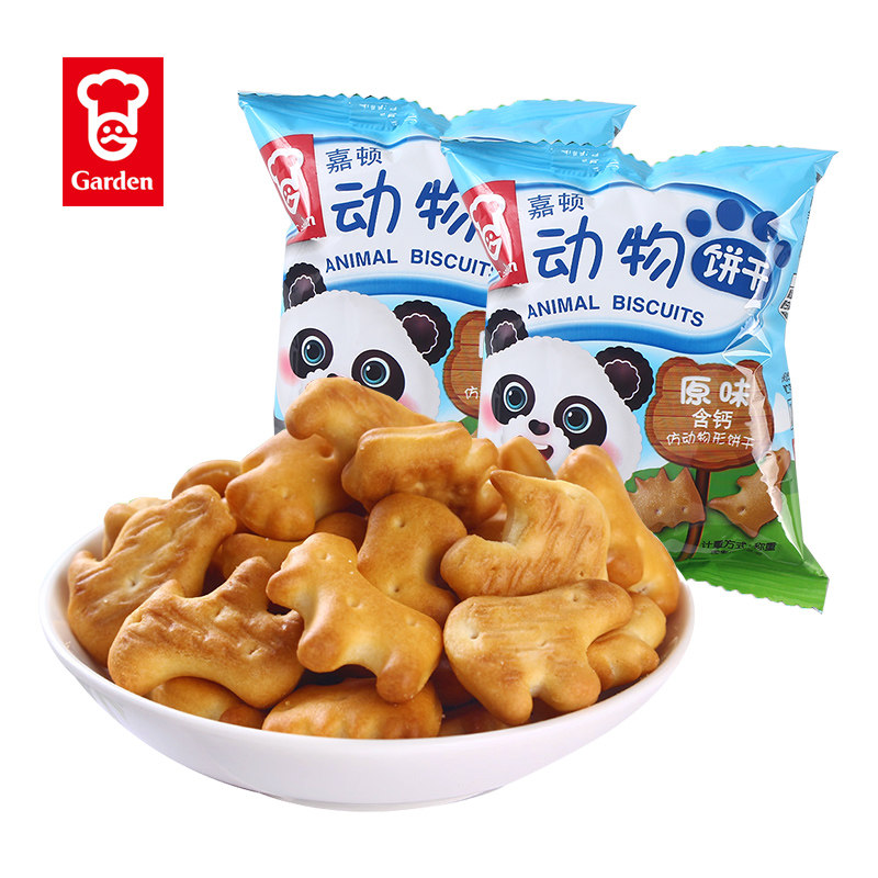 嘉顿动物饼干散装独立包装小包装儿童节零食500g