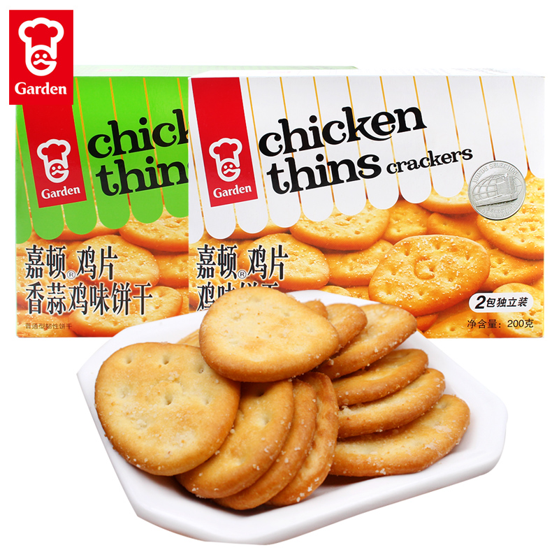嘉顿香蒜鸡片200G*3盒