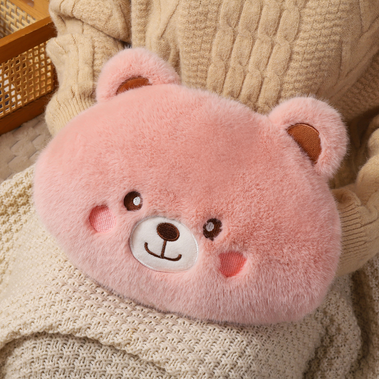 2025电热水袋充电款暖手宝暖宝宝防爆暖水袋毛绒热敷被窝专用正品