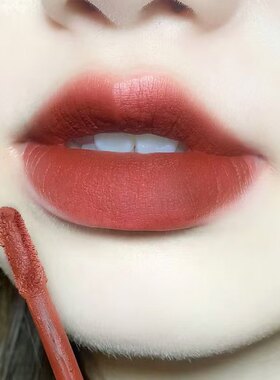 冷感韩妹色橄榄皮真爱柔雾丝绒唇釉哑光唇泥显白不挑皮韩系口红