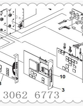 YAMAHA YV100II板卡 KM5-M5840-00X 02X 04X 图中7号伺服板