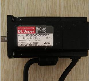 YAMAHA贴片机 200V0.7A YV100R轴马达P50B04006DXS07角度马达60W