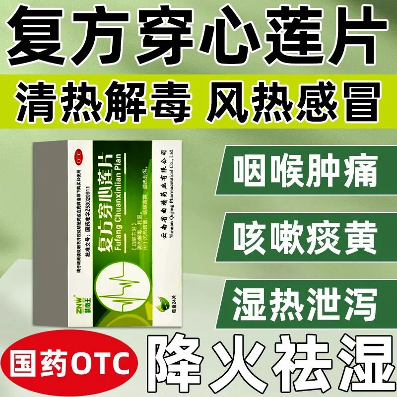 【ZNW/镇南王】复方穿心莲片2g*100片*1瓶/盒