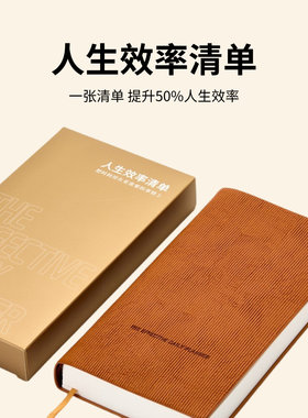 人生效率清单/精力/管理/规划/专注/复盘