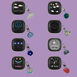 适用红米Buds6Pro电竞版耳机壳RedmiBuds6pro蓝牙耳机保护壳红米Buds6por保护套透明B硅胶防摔外壳挂绳