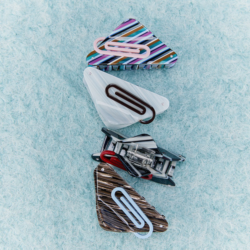 wishmore25aw三角抓夹发夹