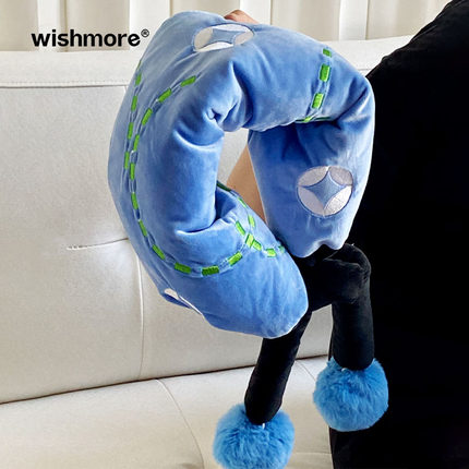 wishmore创意颈枕u型枕车载护颈办公室学生午睡旅行靠枕飞机睡枕