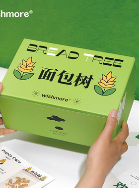 wishmore面包树小众送女男生闺蜜创意diy手工生日礼物有趣礼物