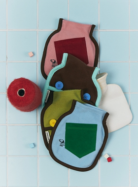 wishmore动物伙伴热水袋原创注水暖水袋被窝专用礼物送男朋友闺蜜