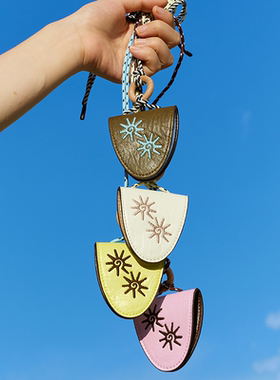 wishmore海岛墨镜夹眼镜收纳多功能便携挂绳旅行眼镜夹生日礼物