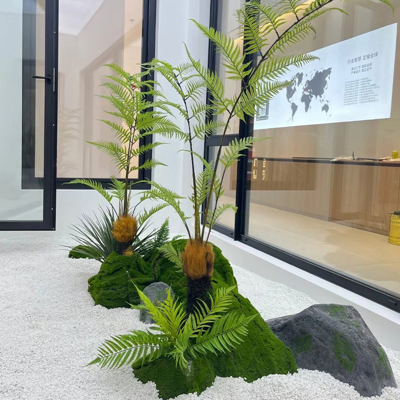 仿真金毛狗厥微景观造景