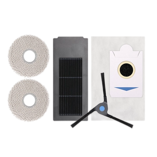 适配科沃斯扫拖地机器人X2 PRO/COMBO配件边刷过滤网海帕抹布尘袋