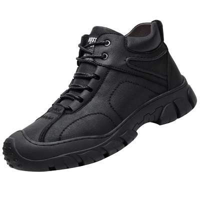 男士羊毛休闲高帮保暖加大码冬鞋