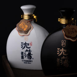 沈荡酿造 典藏十年老酒2瓶装礼盒 古法黄酒海盐特产600ml*2瓶