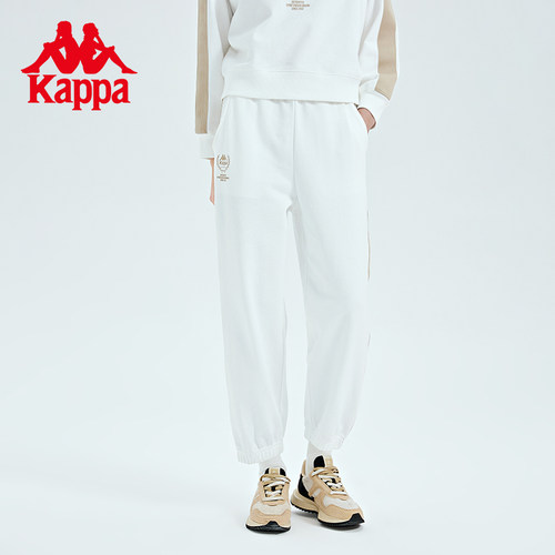 kappa卡帕背靠背2026秋季串标运动裤女长裤休闲裤卫裤女裤女装潮