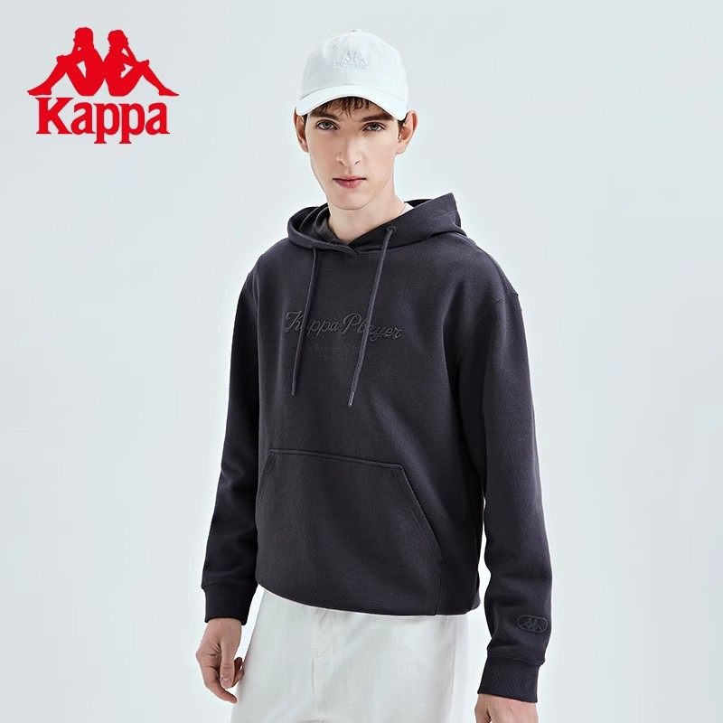Kappa卡帕套头帽衫2026春新款男春运动卫衣休闲针织长袖字母外套,运动服/休闲服装,运动卫衣/套头衫,淘宝优惠券,粉丝福利购,淘宝优惠卷