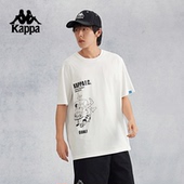 跑步运动上衣2026新款 t恤男短袖 休闲半袖 kappa卡帕背靠背夏季 男款
