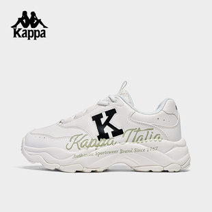 Kappa卡帕女鞋老爹鞋女2026春季新款厚底显高运动鞋跑步休闲鞋子