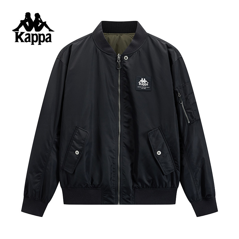 Kappa卡帕背靠背冬季正反两穿运动棉衣宽松外套男士保暖夹克棉服,运动服/休闲服装,运动棉衣,淘宝优惠券,粉丝福利购,淘宝优惠卷