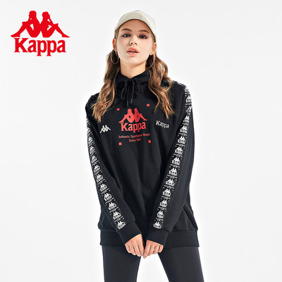 Kappa卡帕串标套头帽衫宽松