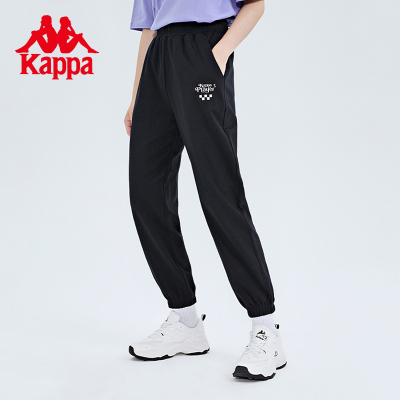 九分裤黑色小脚卫裤卡帕