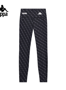 Kappa背靠背新款女款运动长裤休闲紧身裤户外运动裤KSB2TP03