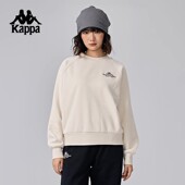 男款 Kappa卡帕背靠背运动卫衣女春秋新款 情侣百搭宽松套头衫 上衣