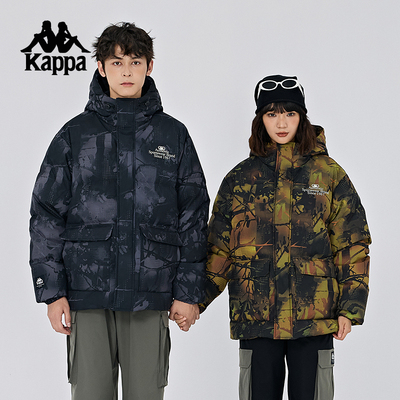 卡帕男运动羽绒服保暖防寒服女