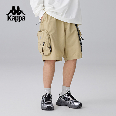 Kappa男运动五分裤防晒短裤