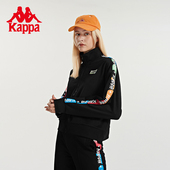 Kappa卡帕串标开衫 外套女运动卫衣休闲针织夹克上衣2026春秋新款