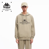 新款 卡帕 2026春季 系列套头帽衫 情侣男女运动卫衣 Kappa运动时装