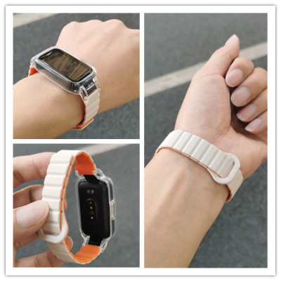 适用Keep手环B3波浪纹磁吸表带