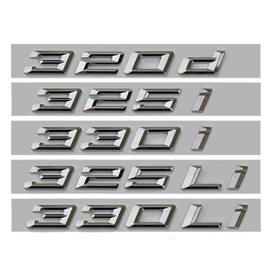 新款3系后尾标改装车身贴