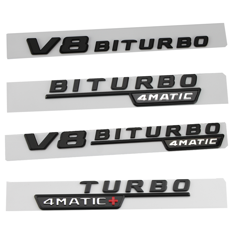 奔驰改装车标C63CLA45叶子板侧标