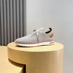 Men's Sports Casual Shoes, Knitted Mesh Lp Breathable Fashion Slip-On Sock Shoes, 2025 Spring New European Trendy Style