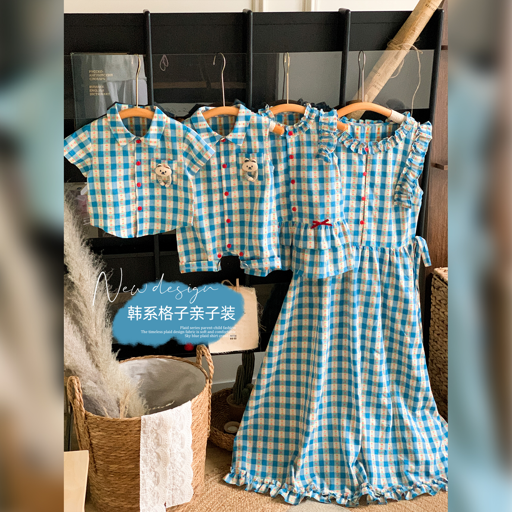 不一样亲子装夏季薄款婴儿衣服2025新款洋气母女装夏款洋气外出服