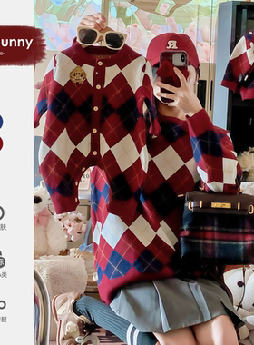 小月龄亲子装毛衣一家三口四口春秋季母女母子2026新款洋气全家福