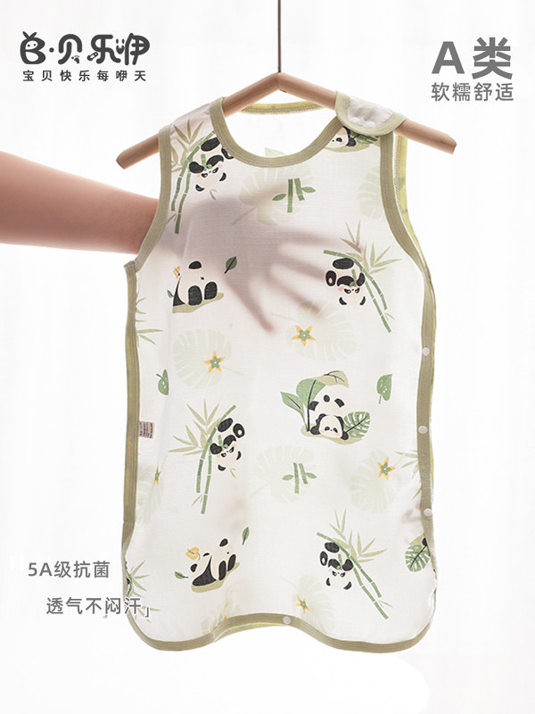 贝勒迅婴儿睡袋夏季纱布防跳儿童连衣裤婴儿防踢被子薄透气凉爽,婴童用品,睡袋/防踢被,淘宝优惠券,粉丝福利购,淘宝优惠卷